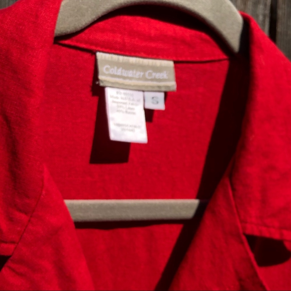 Coldwater Creek wrap top size small - Picture 11 of 17